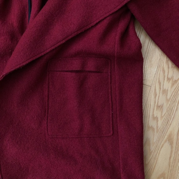 Like New, ZARA Trafaluc Ladies Red Coat, Women’s size M - Picture 6 of 10